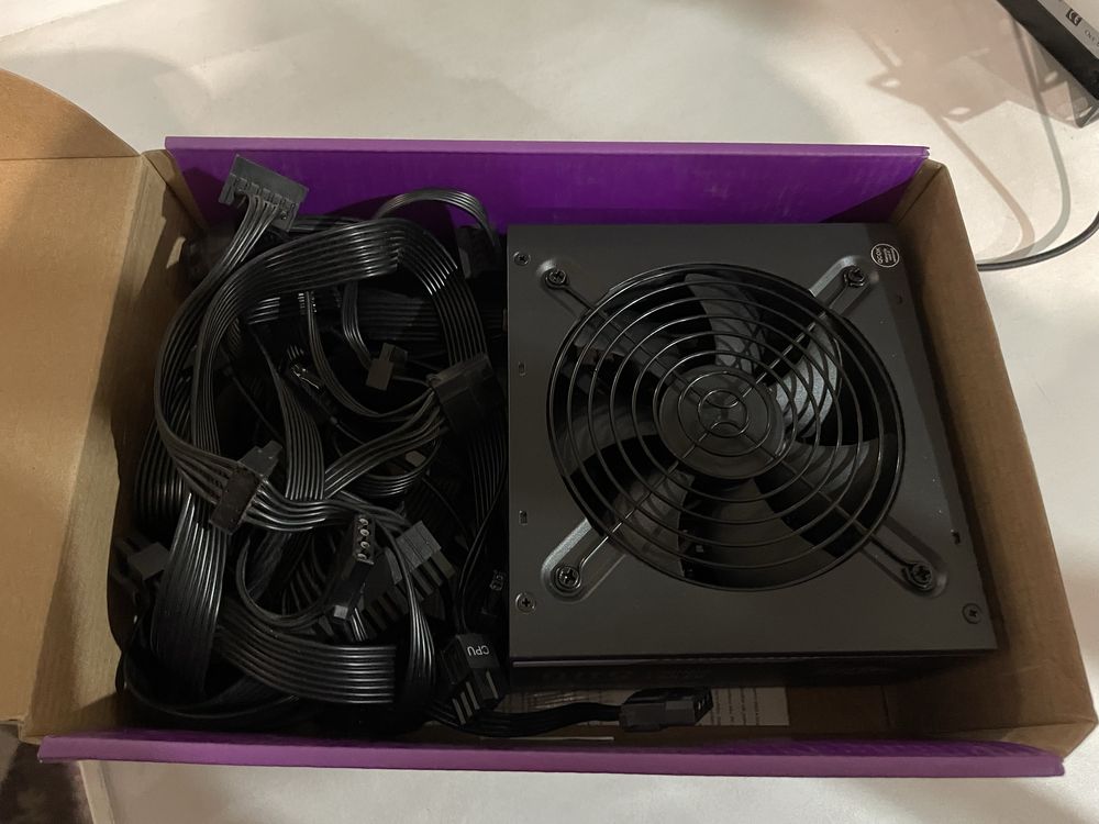 Блок питания cooler master mwe 500