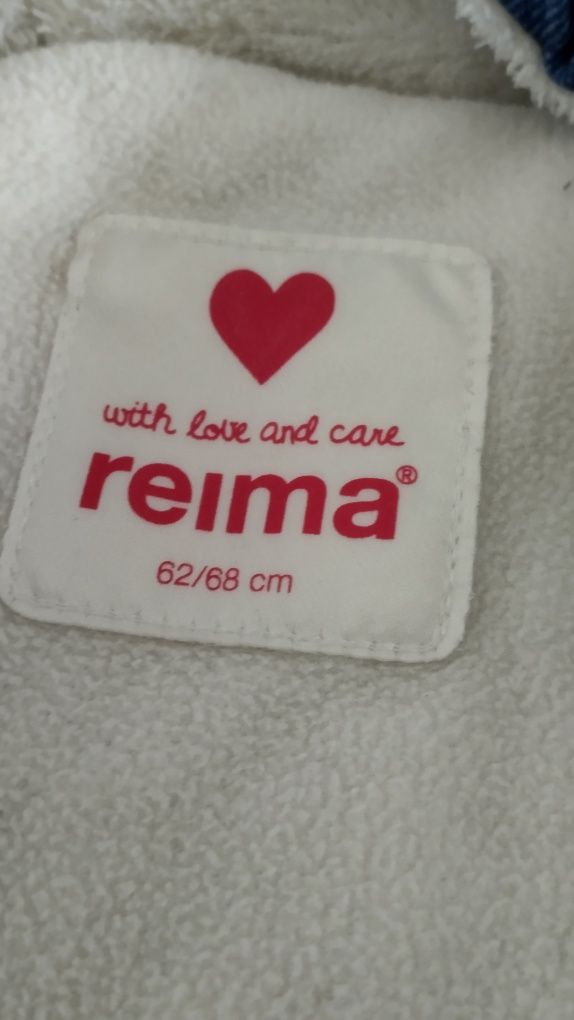 Продам зимний комбинезон Reima 62-68 см