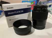 Sigma 30mm Sony кроп