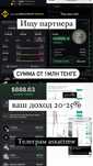 Инвестор қажет 20% доход