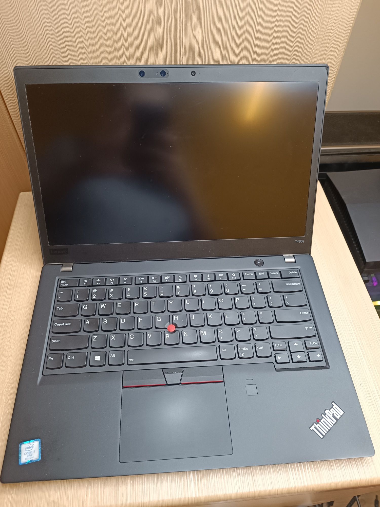 Ноутбук Lenovo ThinkPad t480s | i7-8650U | 24GB | 256GB NVMe
