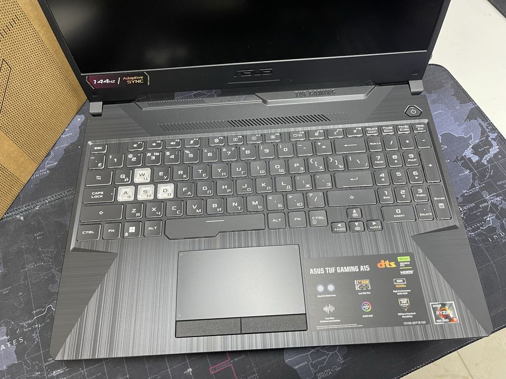 Новый Игровой Ноутбук Asus TUF A15 Ryzen 5-7535HS/16Gb/512Gb/RTX2050