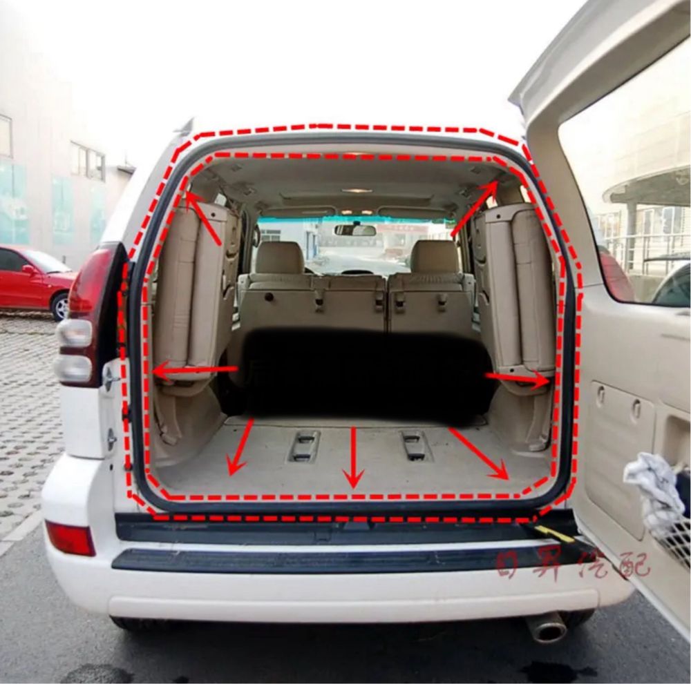 Prado 120 светящийся логотип подсветка в ноги фонарик Тойота проектор