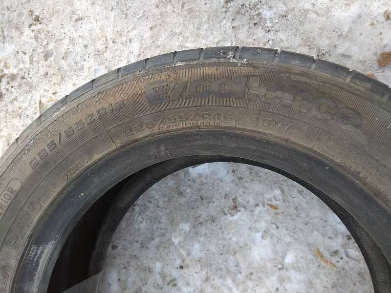 ОДНА шина 225/55 R16 - "GoodYear Excellence" (Германия), летняя.