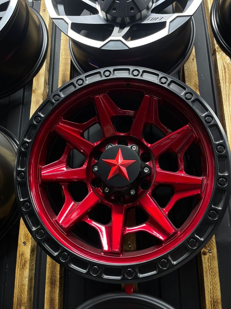 комплект дисков усиленные R17 6x139.7 Gx,LX,120,200,toyota