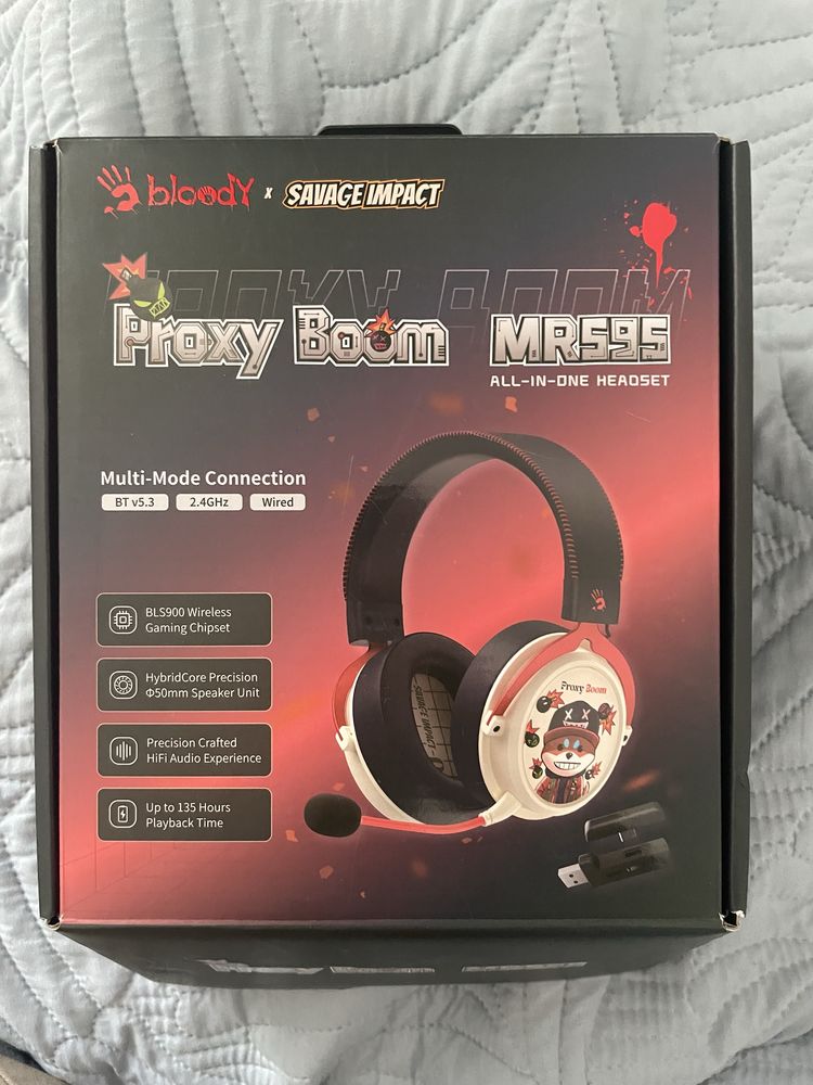 Наушники Bloody MR595 Proxy Boom Новые