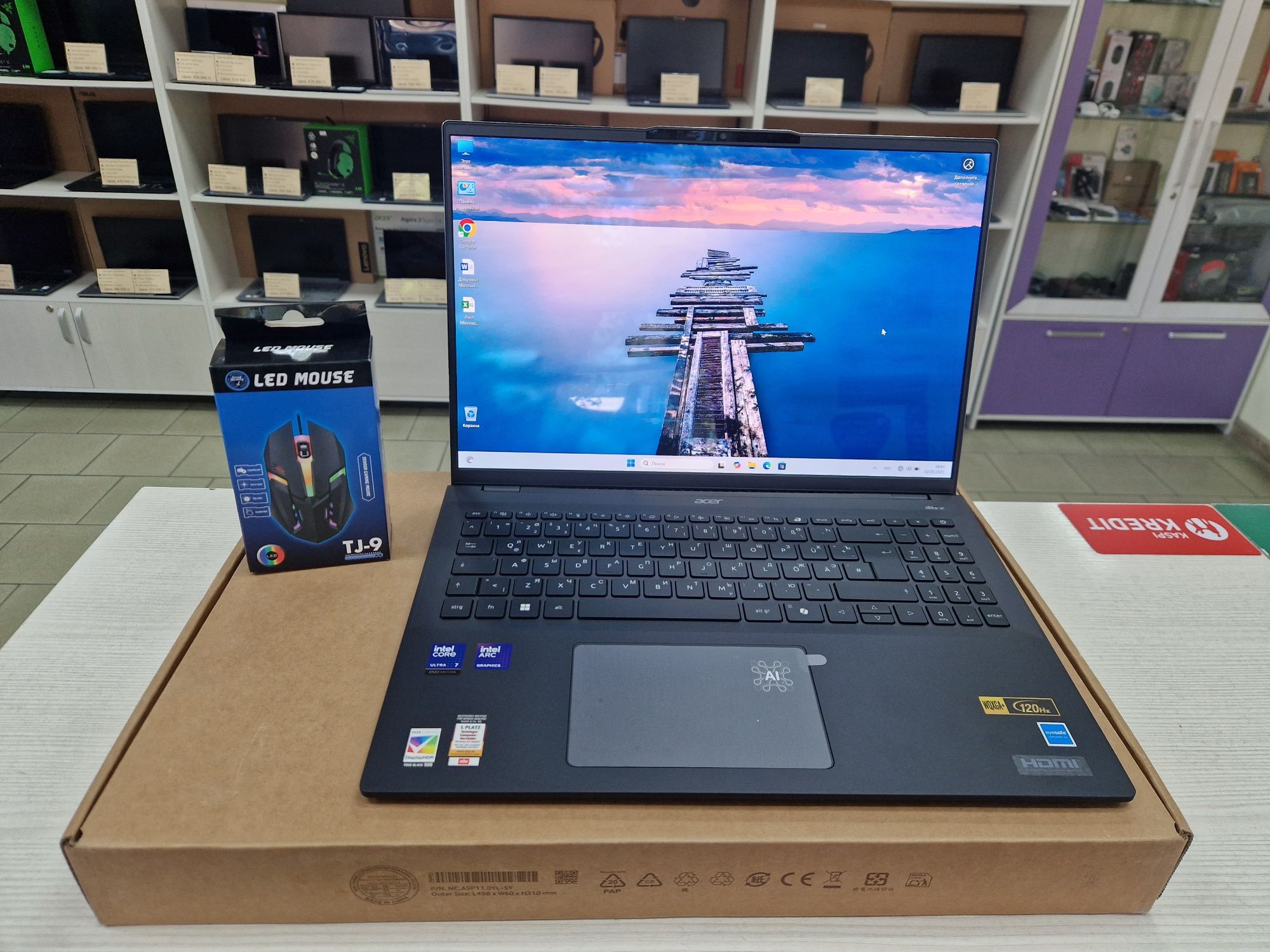 Новые Acer Swift 16 (Core Ultra 7, 16 Gb, 1000 SSD)
