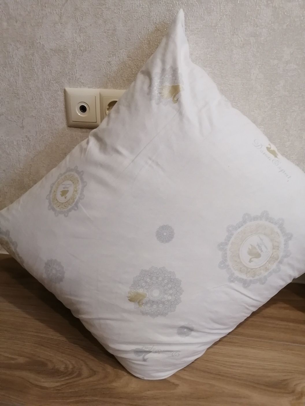 Продам подушки 2шт,чистые,пуховые,цена за шт 4500