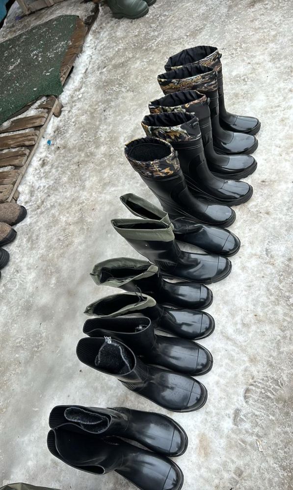 Резиновые сапоги