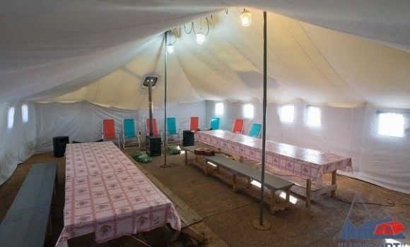 палатка армейская брезентовая 3х8м. 10 20. 40. 80.военная пр-во Россия
