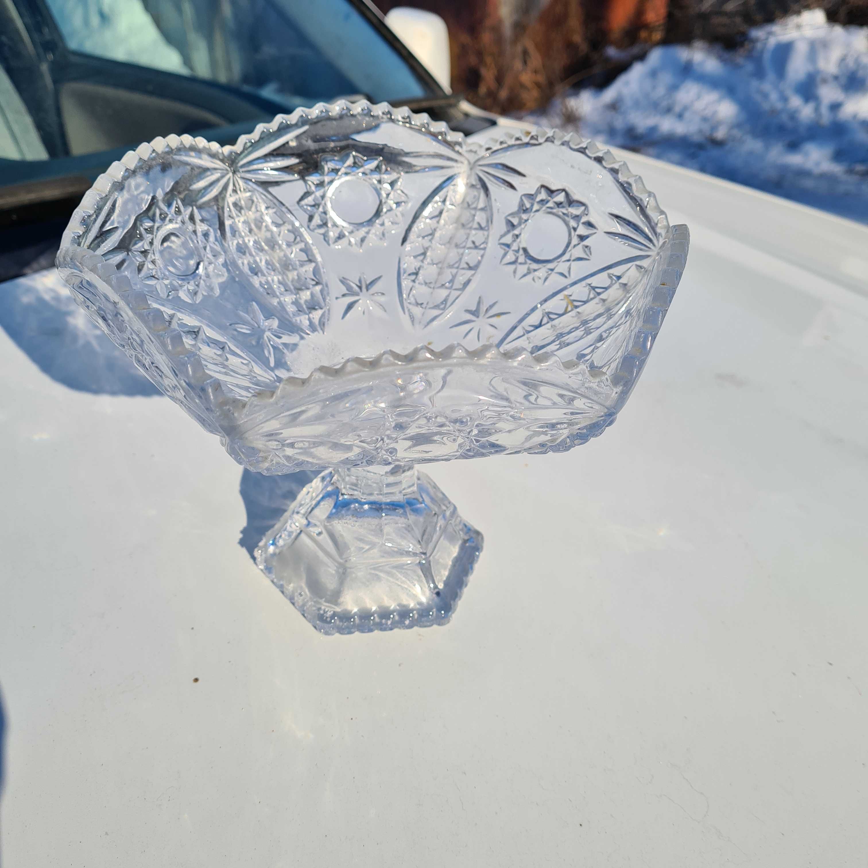 Хрустальные вазы салатницы Cristal Samobor
