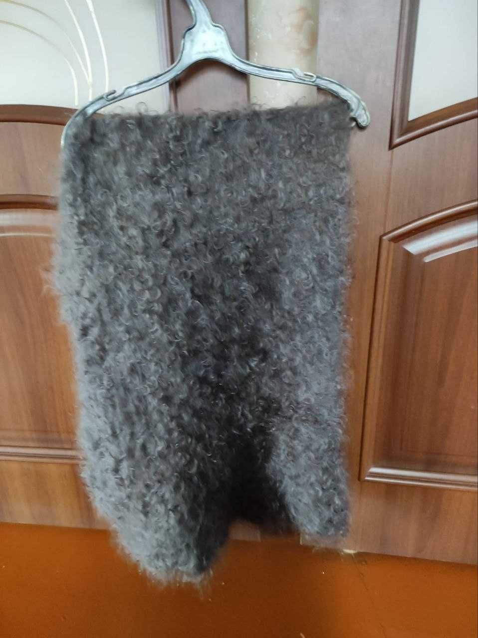 Пуховый платок теплый