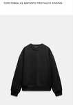 Женская черная кофта ZARA