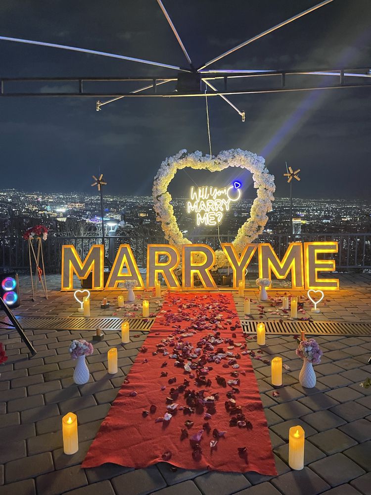 Marry me , предложение руки и сердца , сөз салу , организаторы