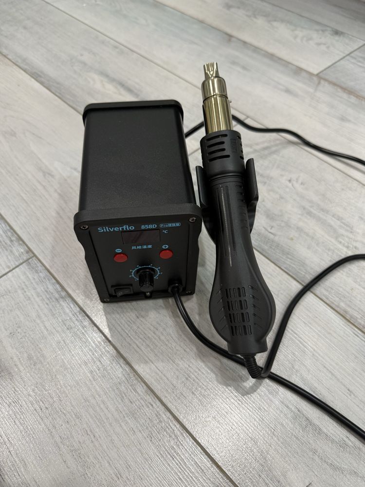 Паяльный фен Silverflo 858D паяльная станция