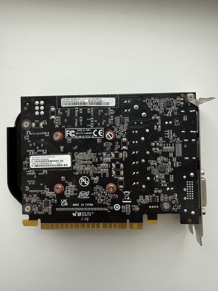 Видеокарта Palit GTX 1050TI 4 GB