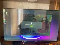 Игровой монитор 27 дюймов в пленке