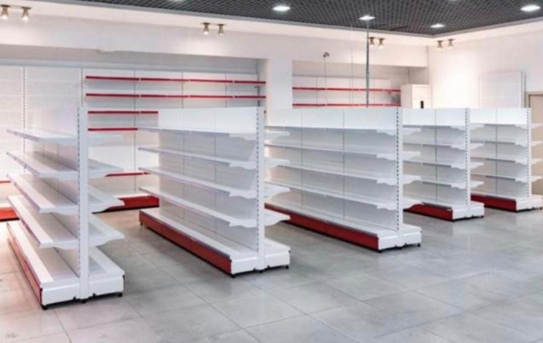 Стеллажи полки для магазина овощные Стеллажи