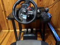 Logitech g24 + Shifter + cockpit