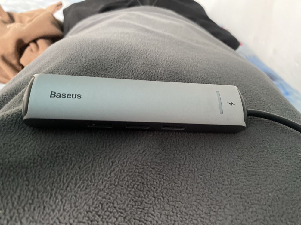 Бренд: Baseus  Модель: GN33A2 Тип: концентратор USB/Ethernet/HDMI, р