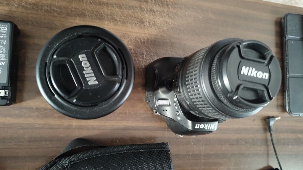 Фотоаппарат Nikon D5100+штатив hama star75 + микрофон roda videomic