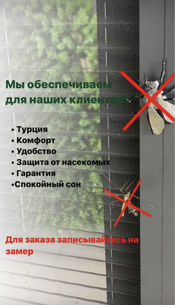 Москитные сетки!