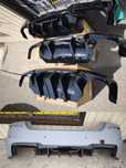 BMW F10 E60 диффузор бампера