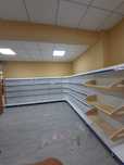 Стеллаж металлические полки для магазина овощные хлебный конфетница