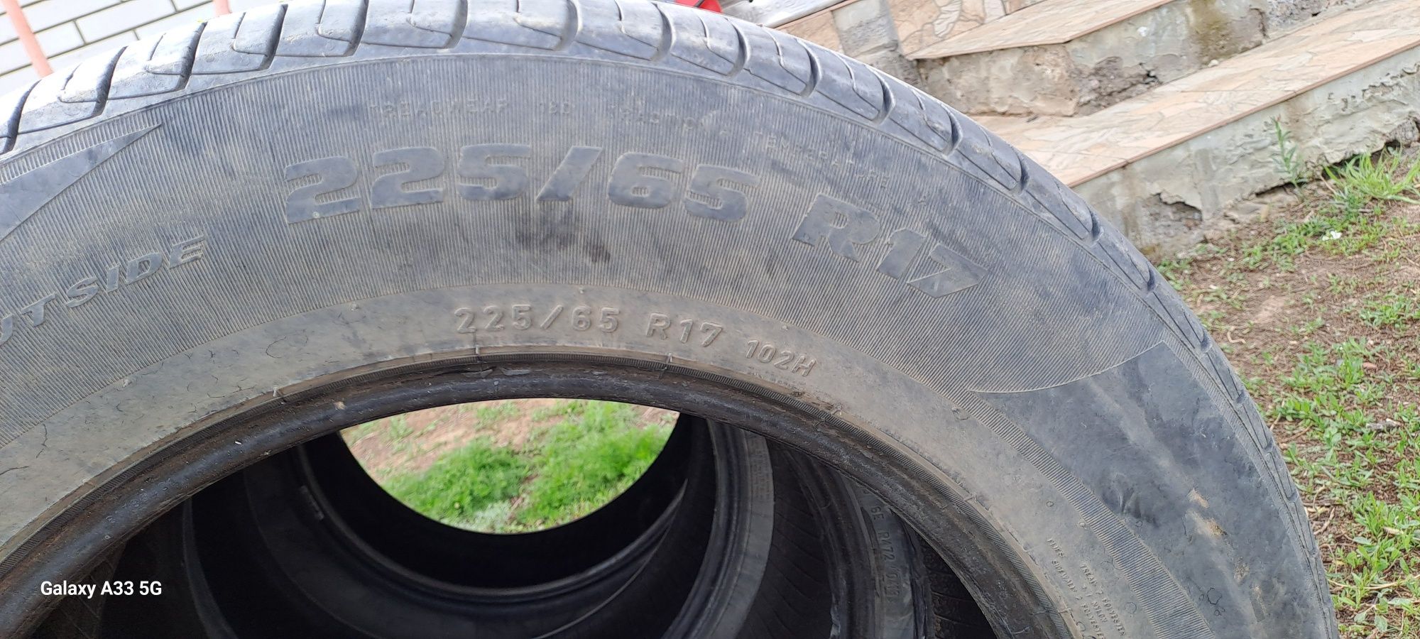 Авторезина 225/65 R17,  б/у