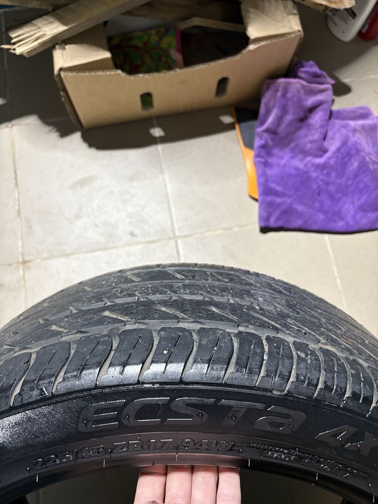 Летняя резина KUMHO225/45/17