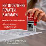 Печать ИП, ТОО. 20 минут жасау. Онлайн заказ. Штамп