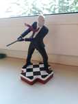 Игрушка hitman лысый