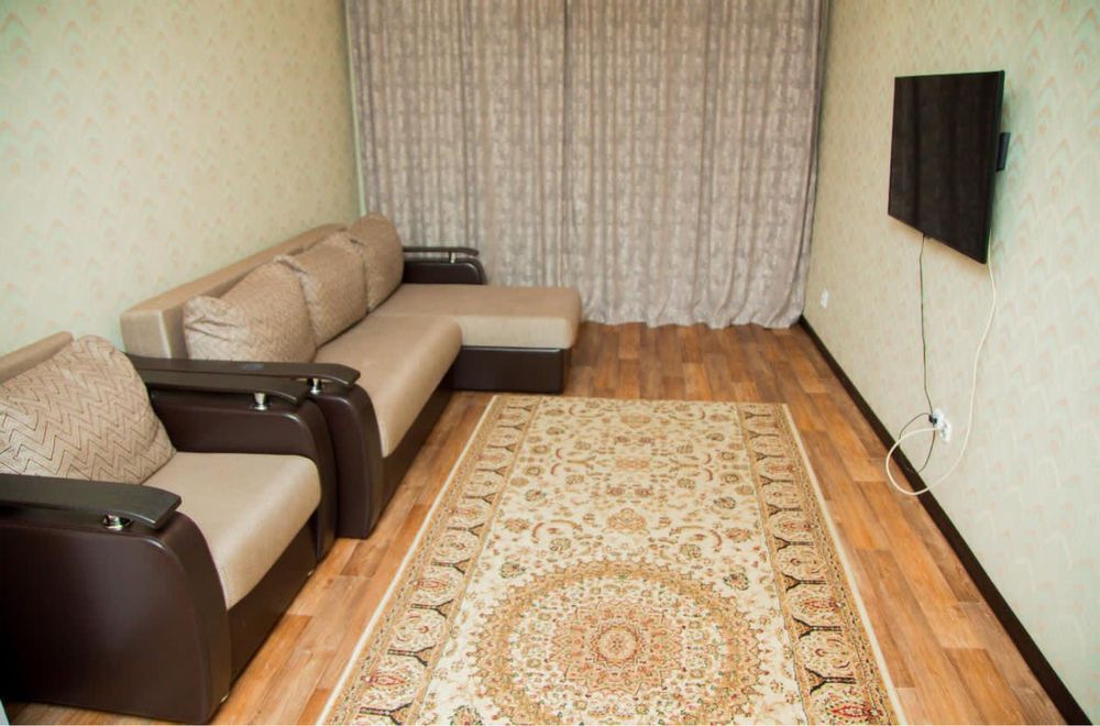 1 комн на Юго-Востоке по часам,КарГУ,Муканова,Карбышева,Язева,Smart tv