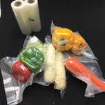 Вакуумные пакеты в рулоне, рифленые для продуктов