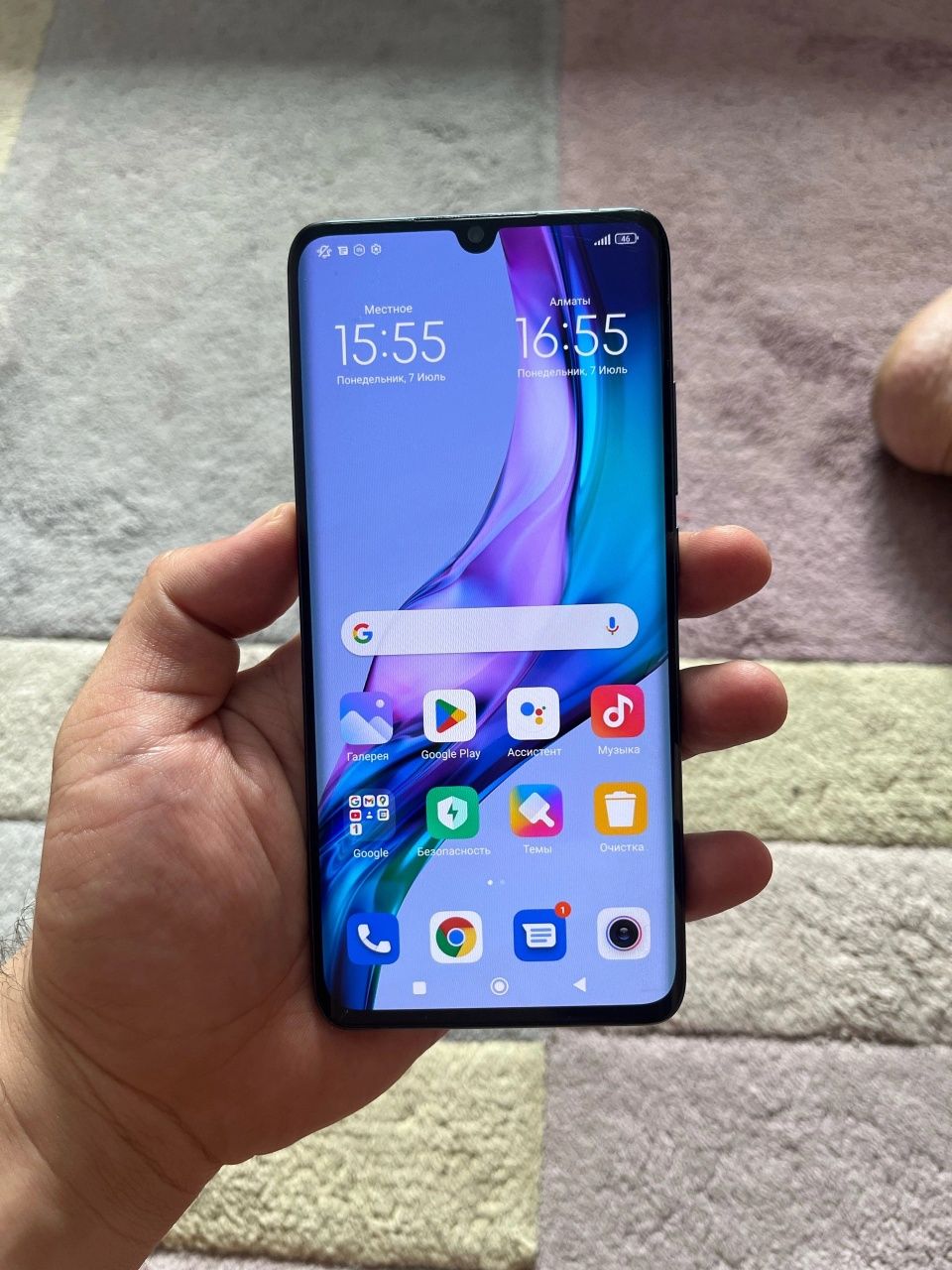 Mi Note 10 lait 8/128gb