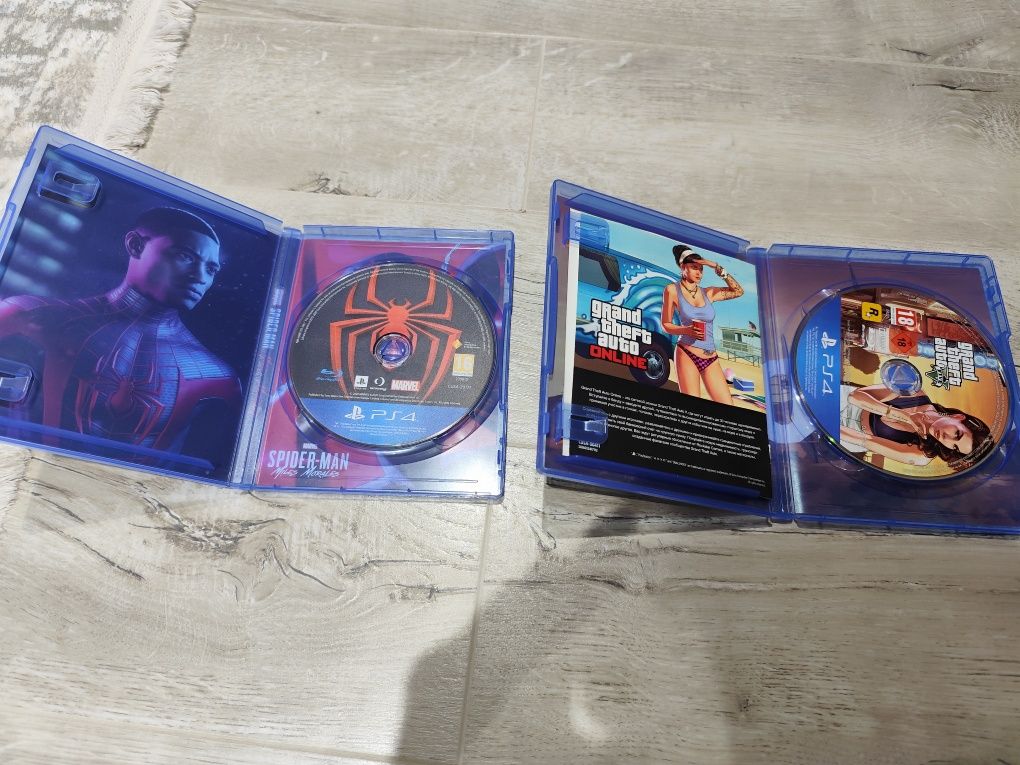 GTA 5 , spider man Miles morales диски