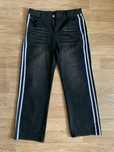 Джинсы в стиле balenciaga x adidas