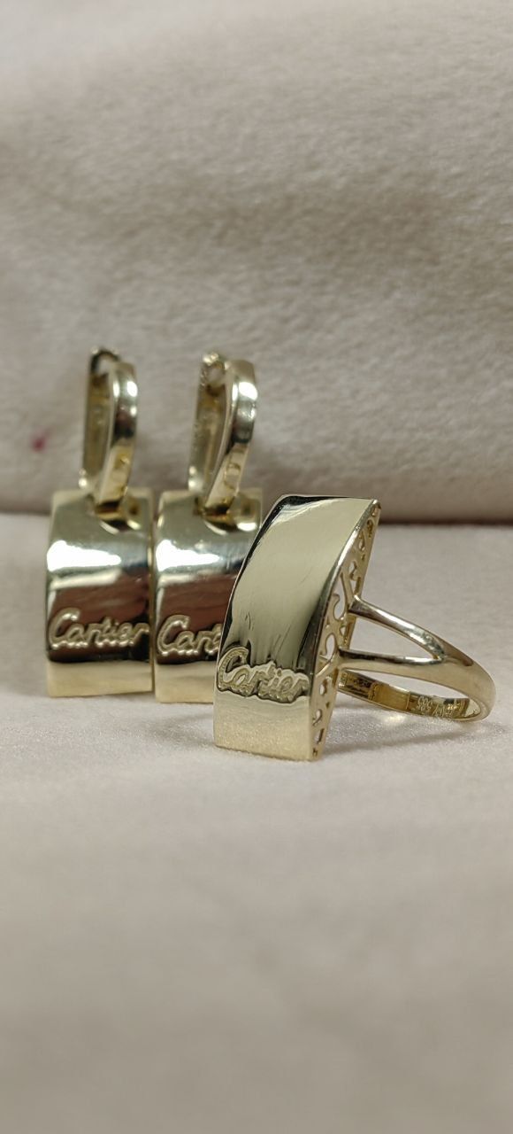 Набор Cartier ЖанТаС ломбард Астана
