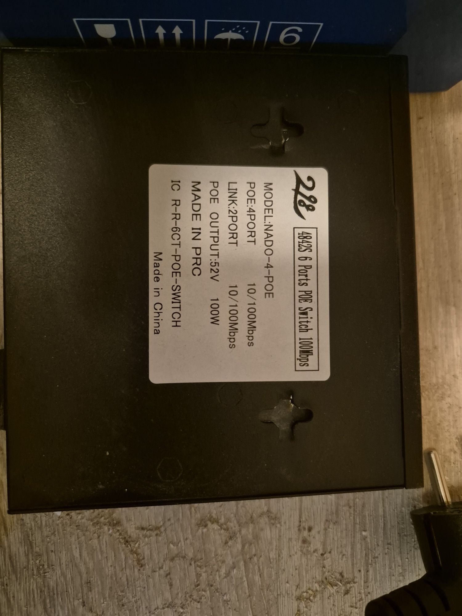 Коннектор Poe IP 4 порт