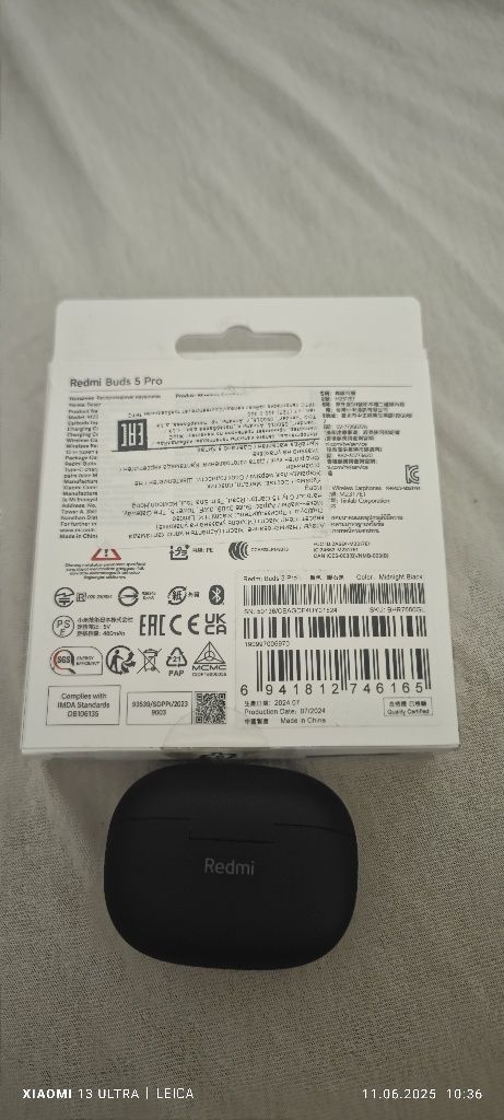 Обменяю Сяо 13ультра 512гб 16 ОЗУ плюс с redmi buds 5 pro