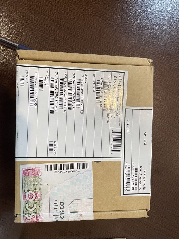 Cisco modules SFP