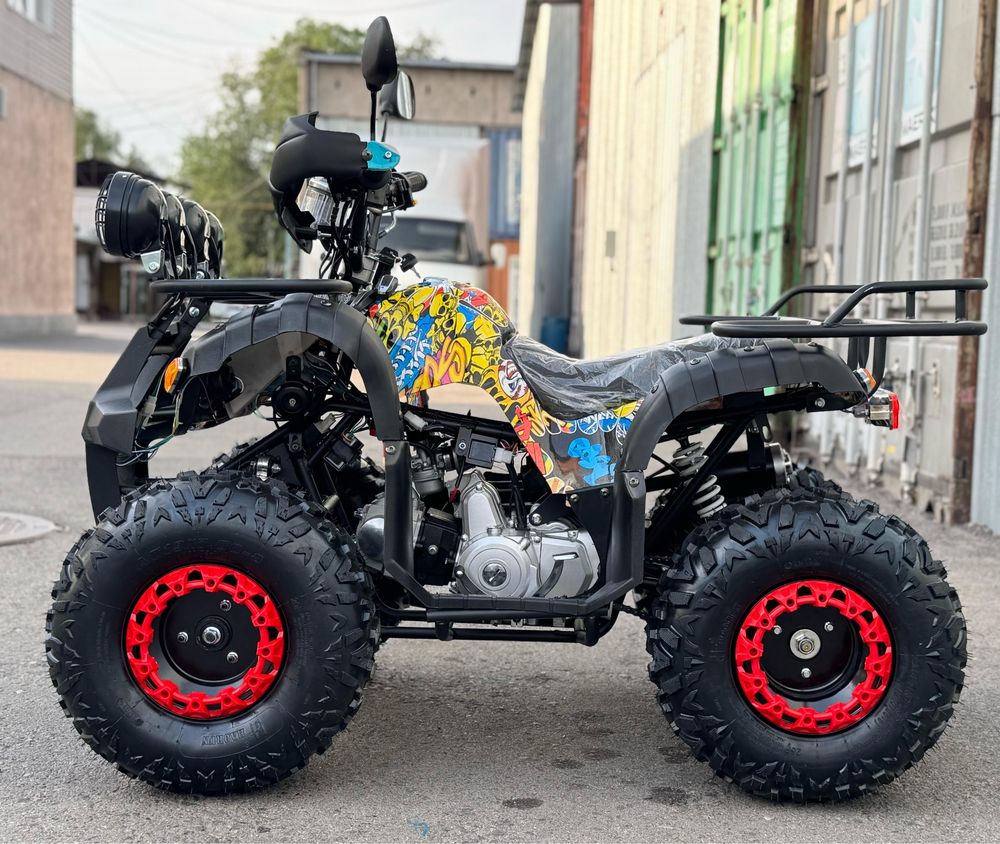 Квадроцикл ATV 125 (сигнализация, 2 ключа) новый 2025г