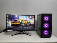 Шикарный игровой компьютер в комплекте с монитором 27 дюйм 240Hz