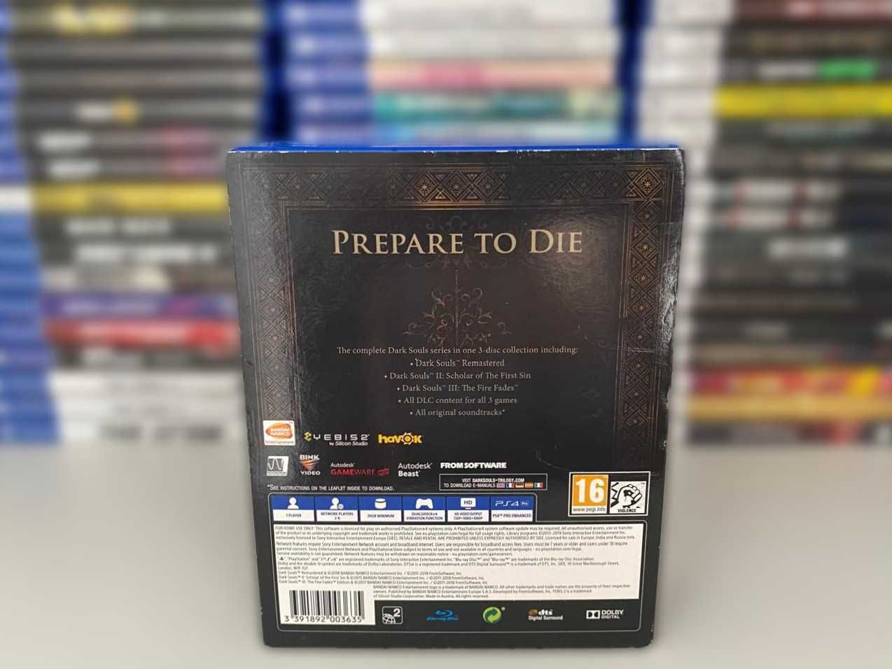 Dark Souls Трилогия PS4/PS5 Большой Выбор Игр