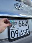 Подсветка номера Toyota Prado 120 gx470