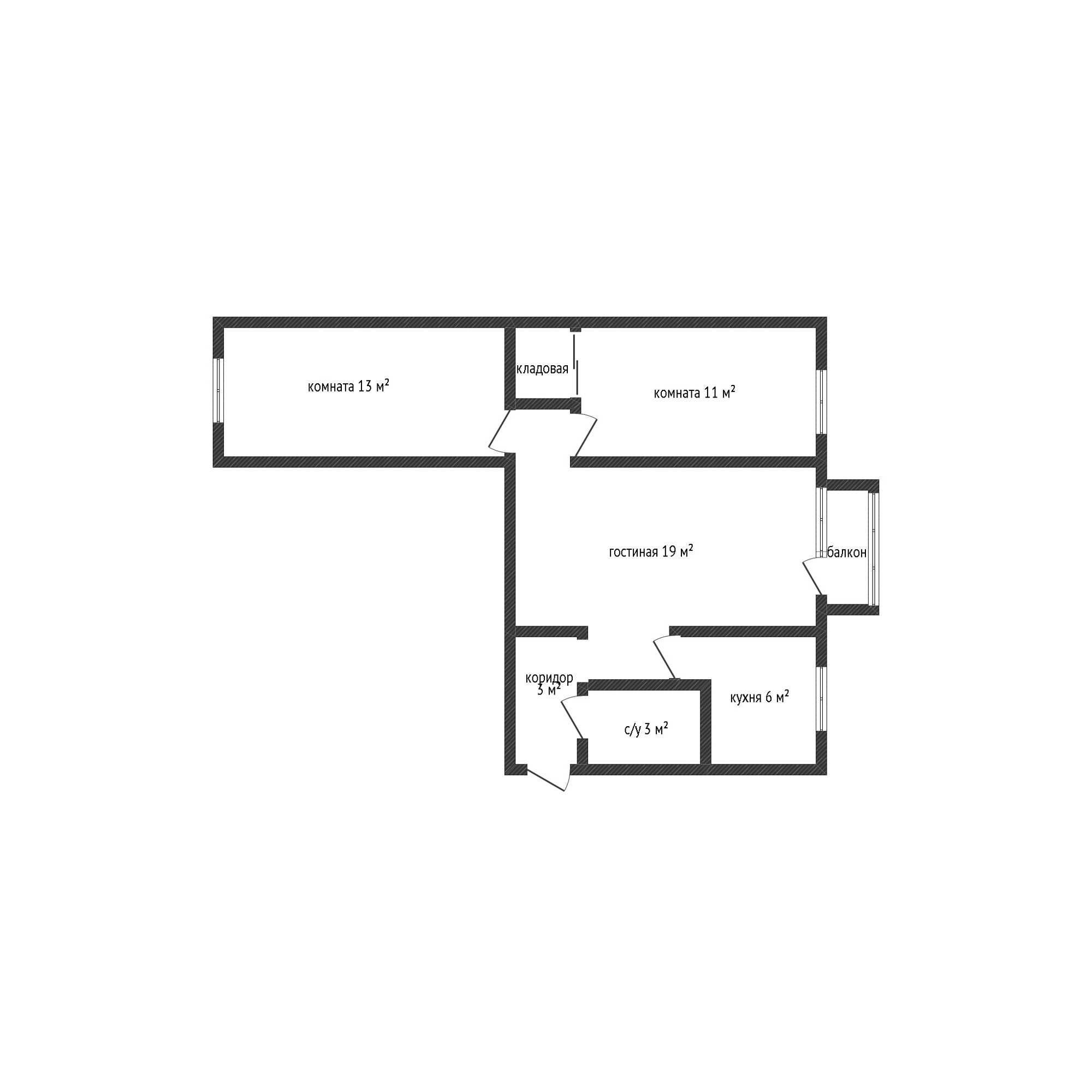 Продажа 3-комнатной квартиры, район КЖБИ