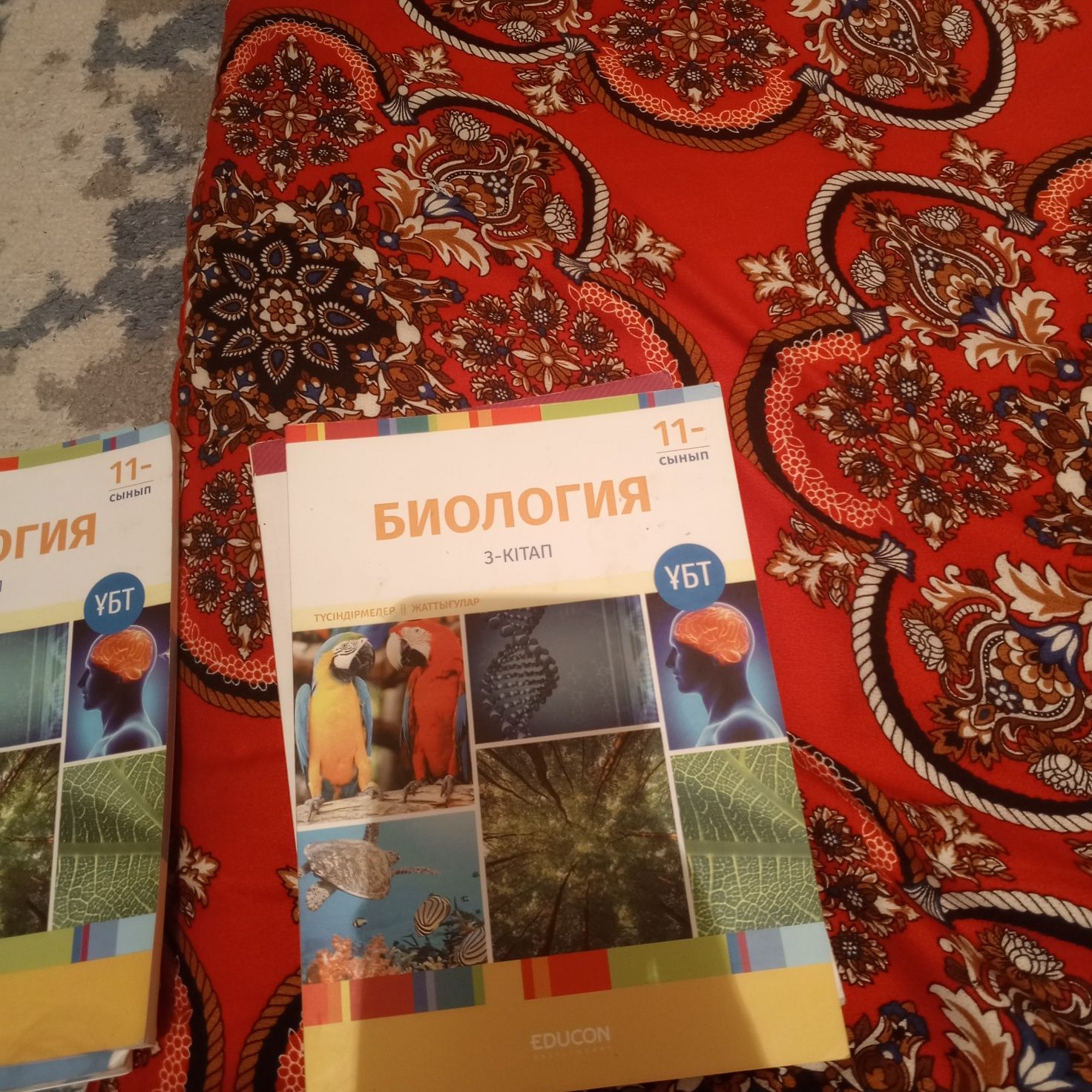 Ұбтға дайындалуға арналған кітапшалар