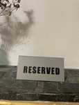 Таблички для столов  Reserved