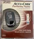 Глюкометр и устройство для прокалывания кожи Accu-Chek Performa Nano