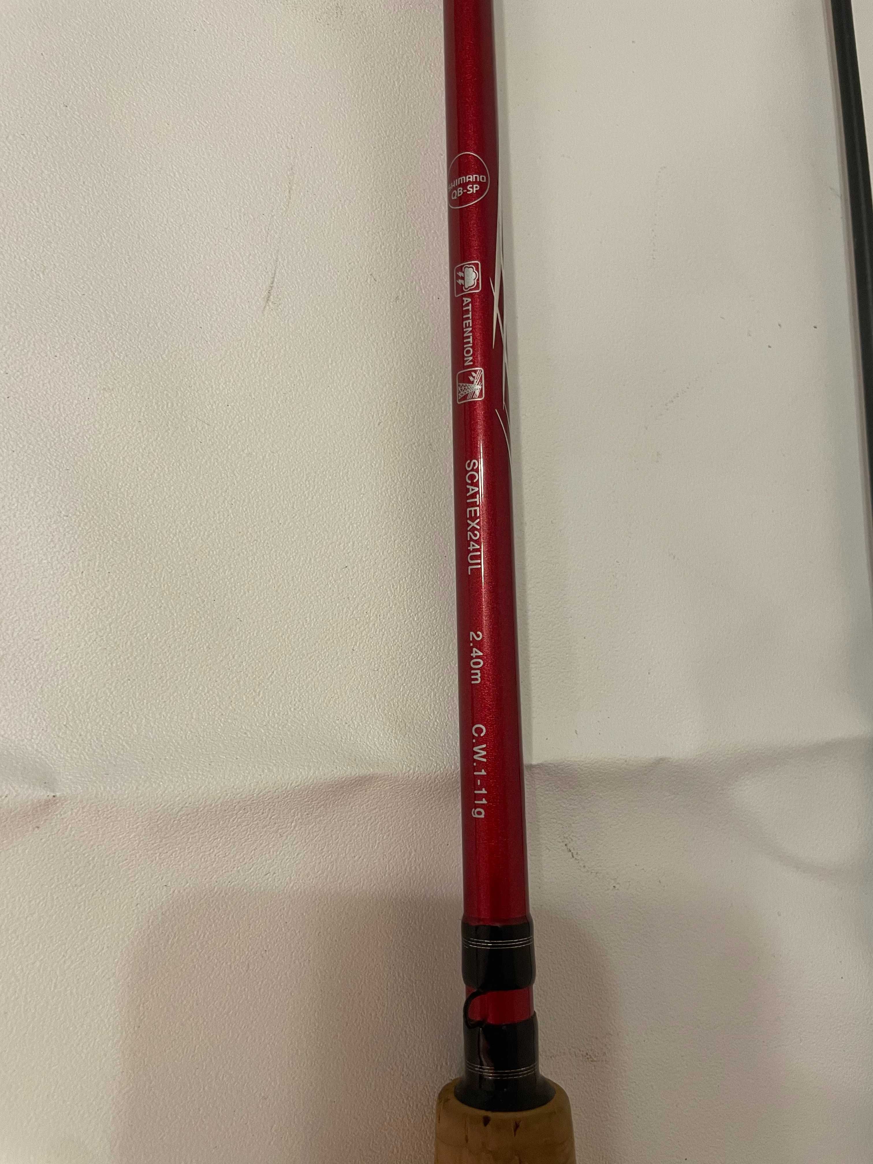 Спиннинг для форели Shimano Catana SCATE24UL 1-11гр, 2.4м
